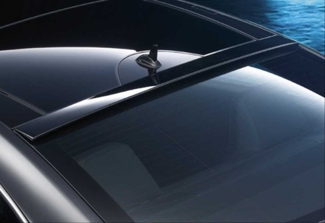MERCEDES W204 2007-2014 C SERISI IÇIN UYUMLU CAM ÜSTÜ SPOILER - PIANO BLACK (PARLAK SIYAH)